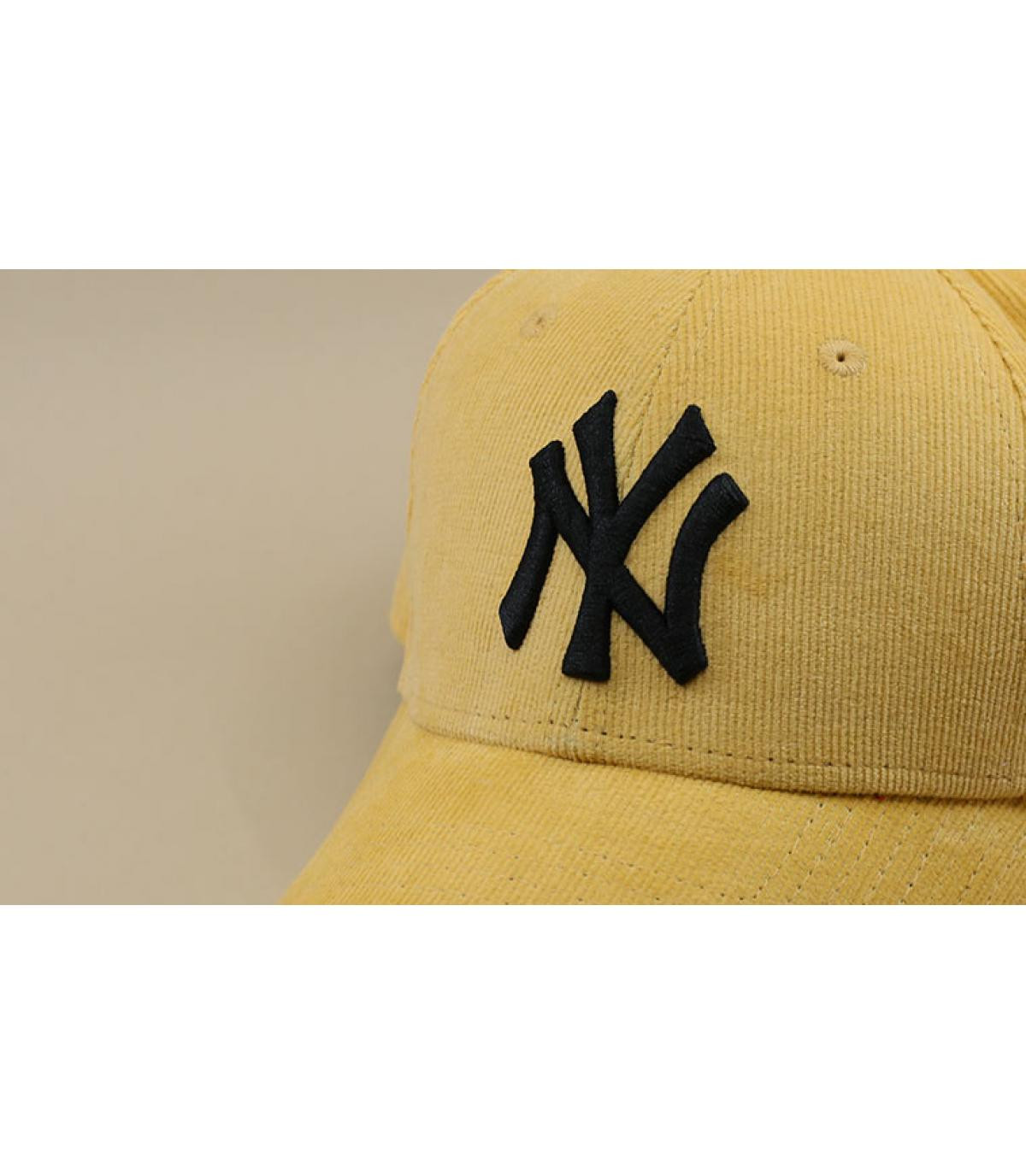 gorra NY pana amarillo